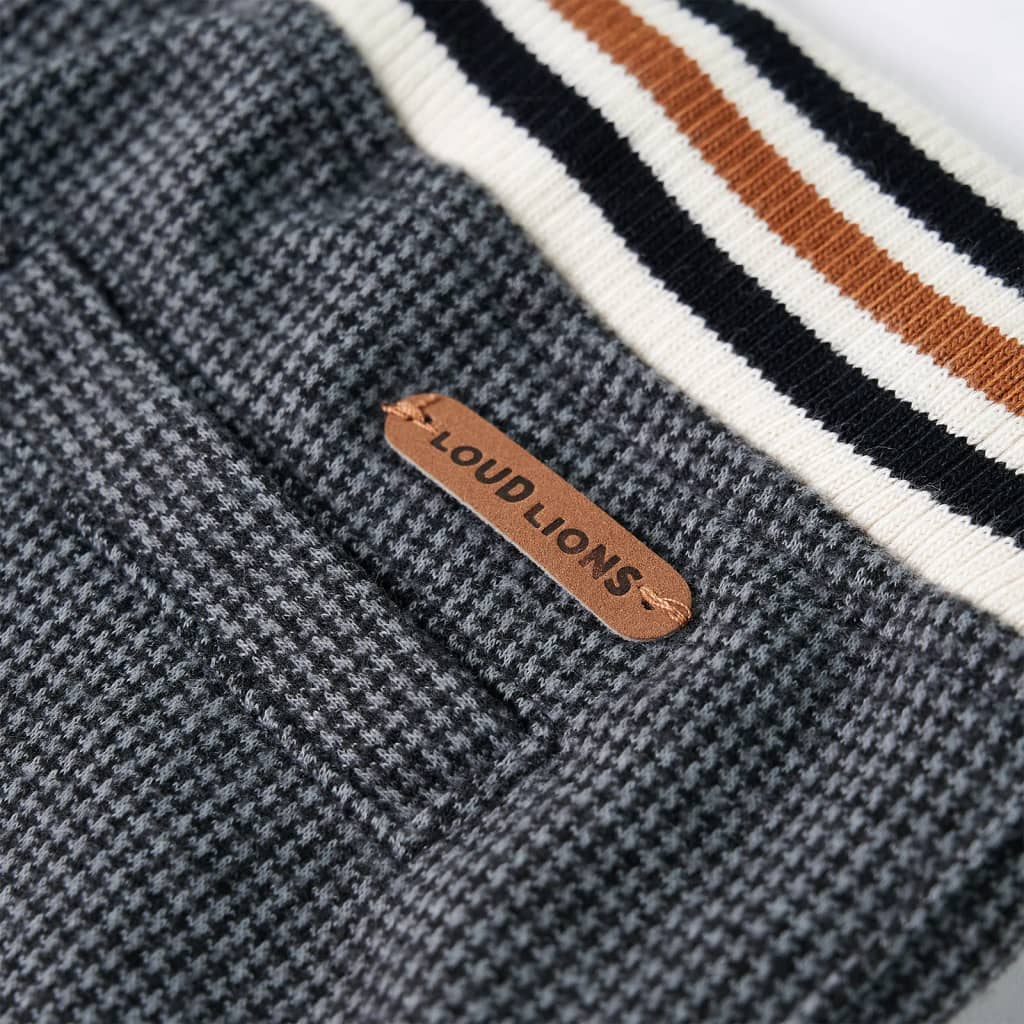 Antracitszürke gyereknadrág 128