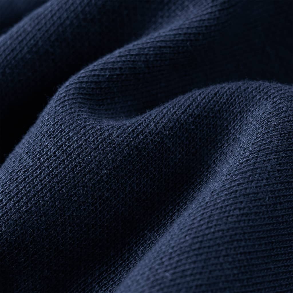 Tengerészkék melange gyerek melegítőnadrág 92