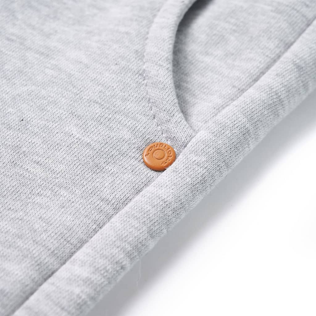 Szürke melange gyerek melegítőnadrág 116