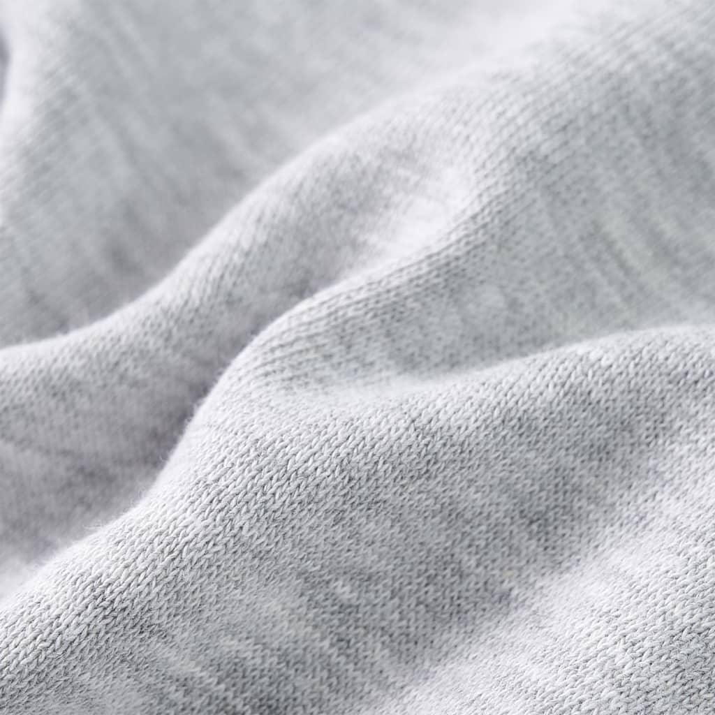 Szürke melange gyerek melegítőnadrág 116