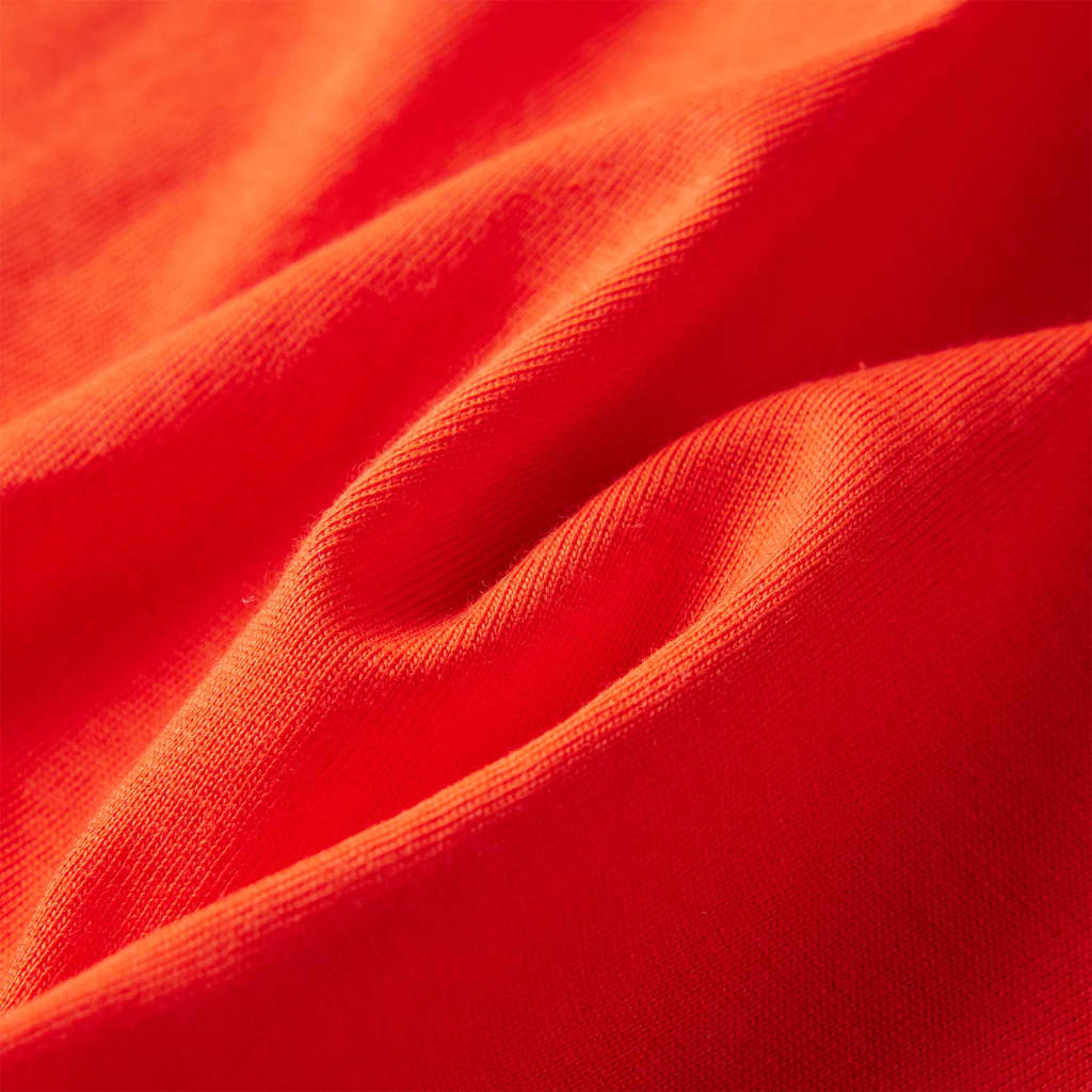 Élénk narancssárga hosszú ujjú gyerekpóló 128