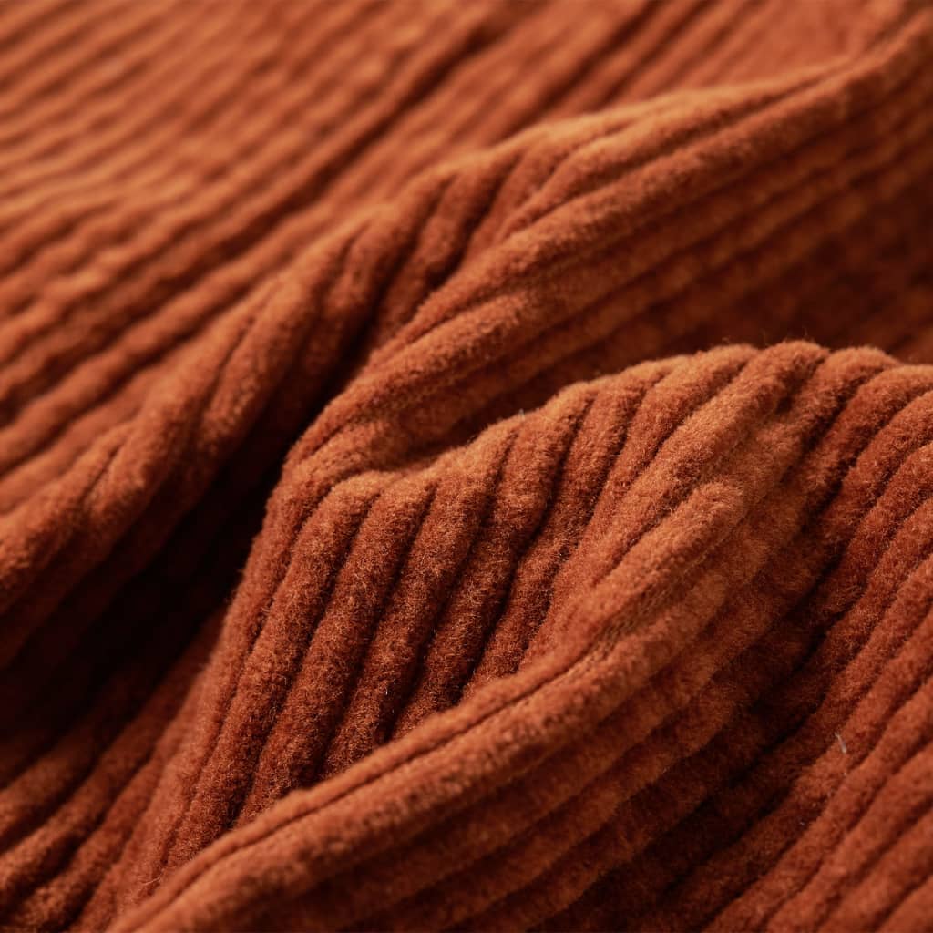 Gyerek overall ruha kordbársony cognac 104