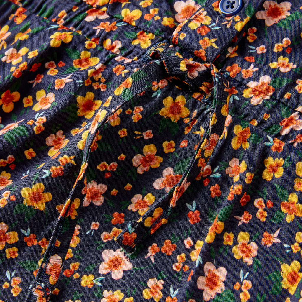 Gyerek ruha hosszú ujjú navy 104