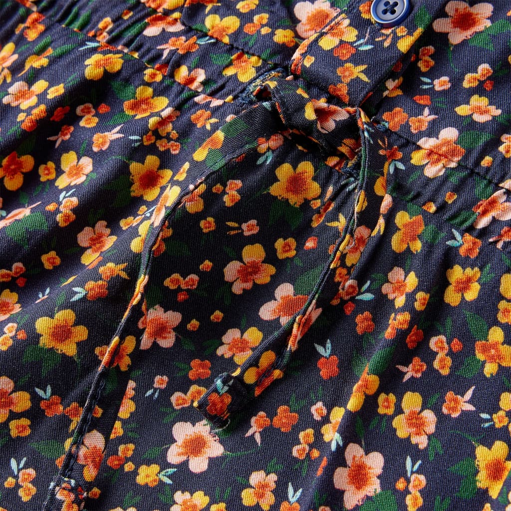 Gyerek ruha hosszú ujjú navy 140