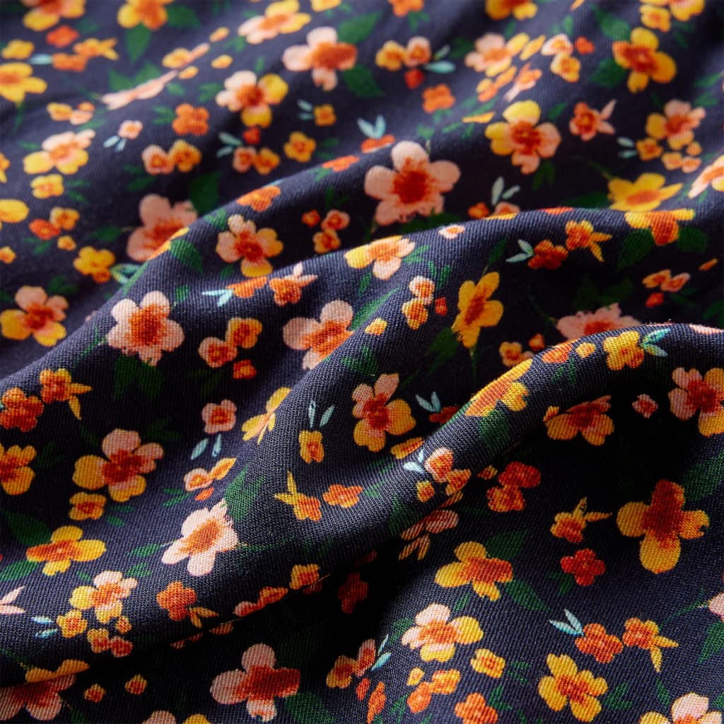 Gyerek ruha hosszú ujjú navy 140