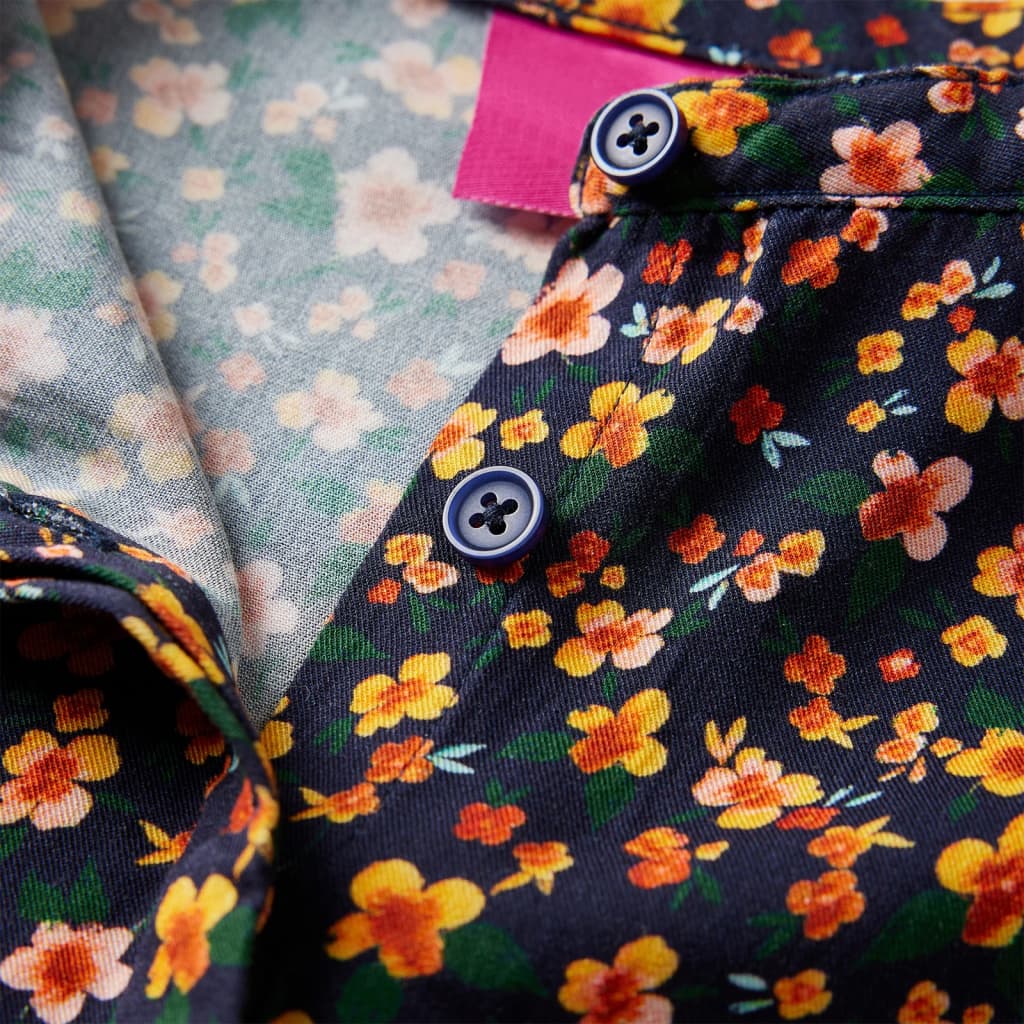 Gyerek ing pántos gallérral navy 104