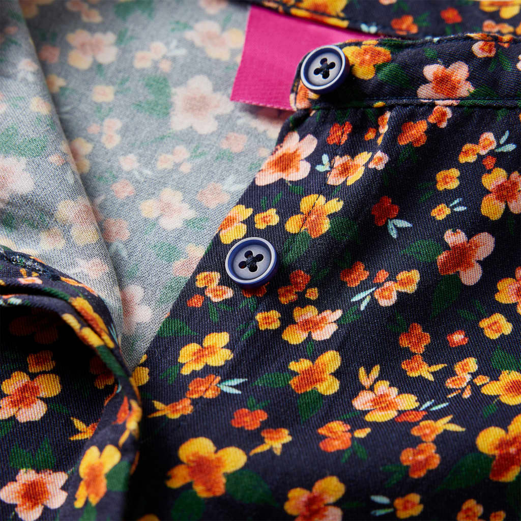 Gyerek ing pántos gallérral navy 116