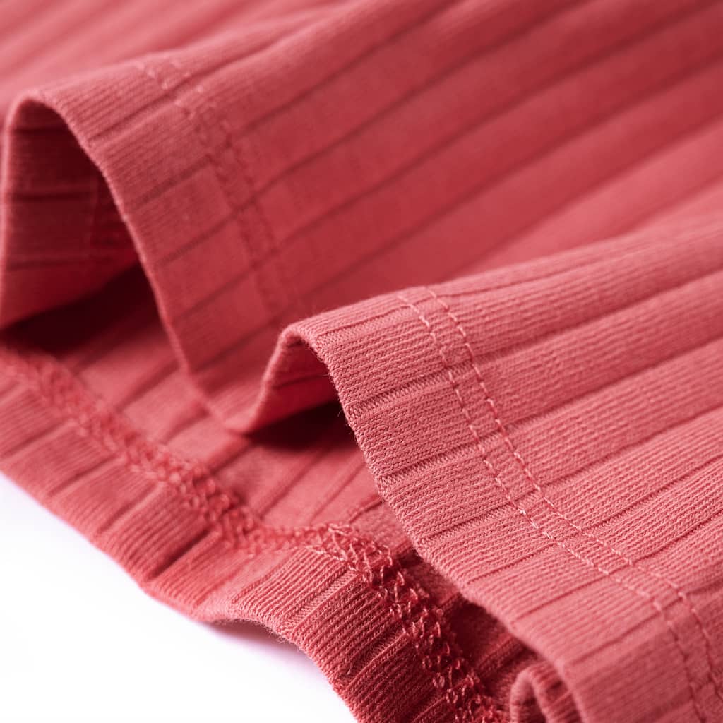 Fakó rózsaszín hosszú ujjú gyerekpóló 128