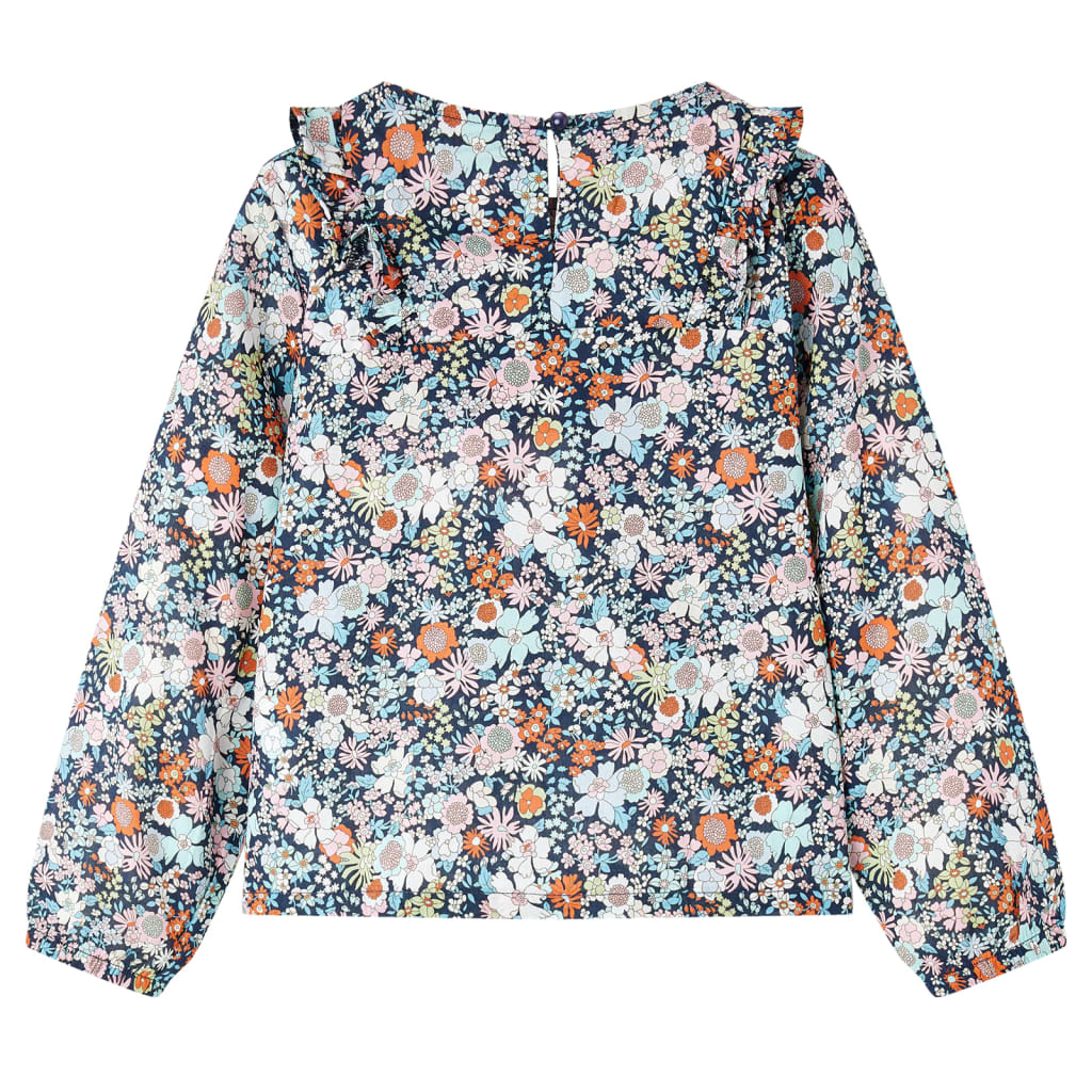 Gyerek hosszú ujjú ing sötétkék 104