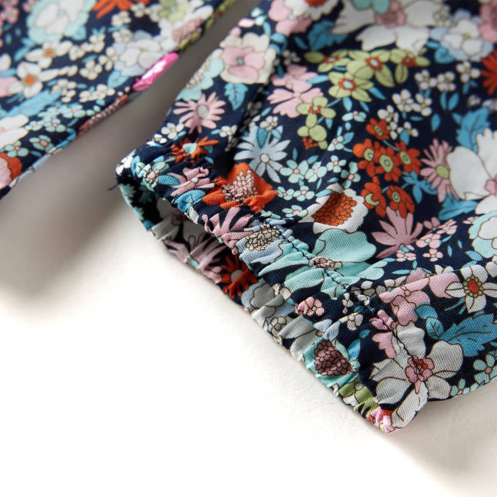 Gyerek hosszú ujjú ing sötétkék 116