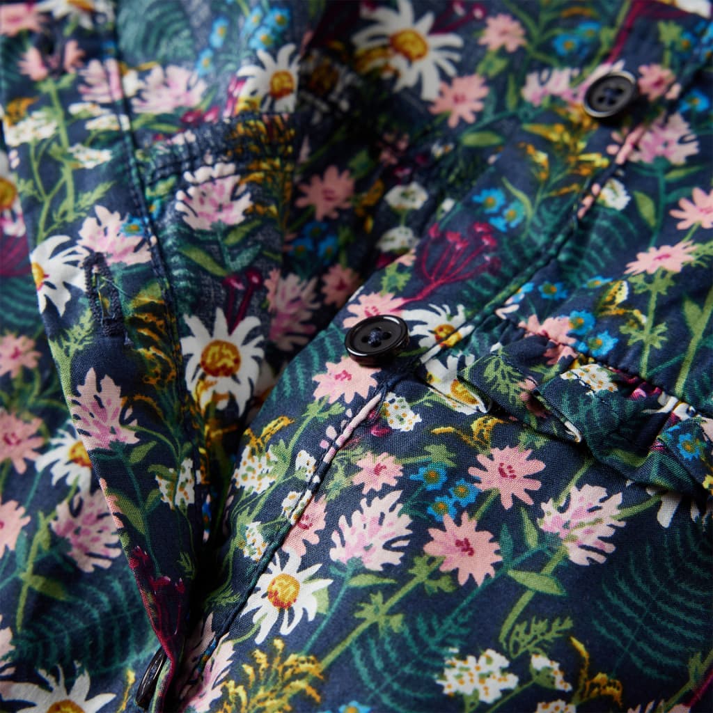 Gyerek ruha hosszú ujjú sötétkék 104