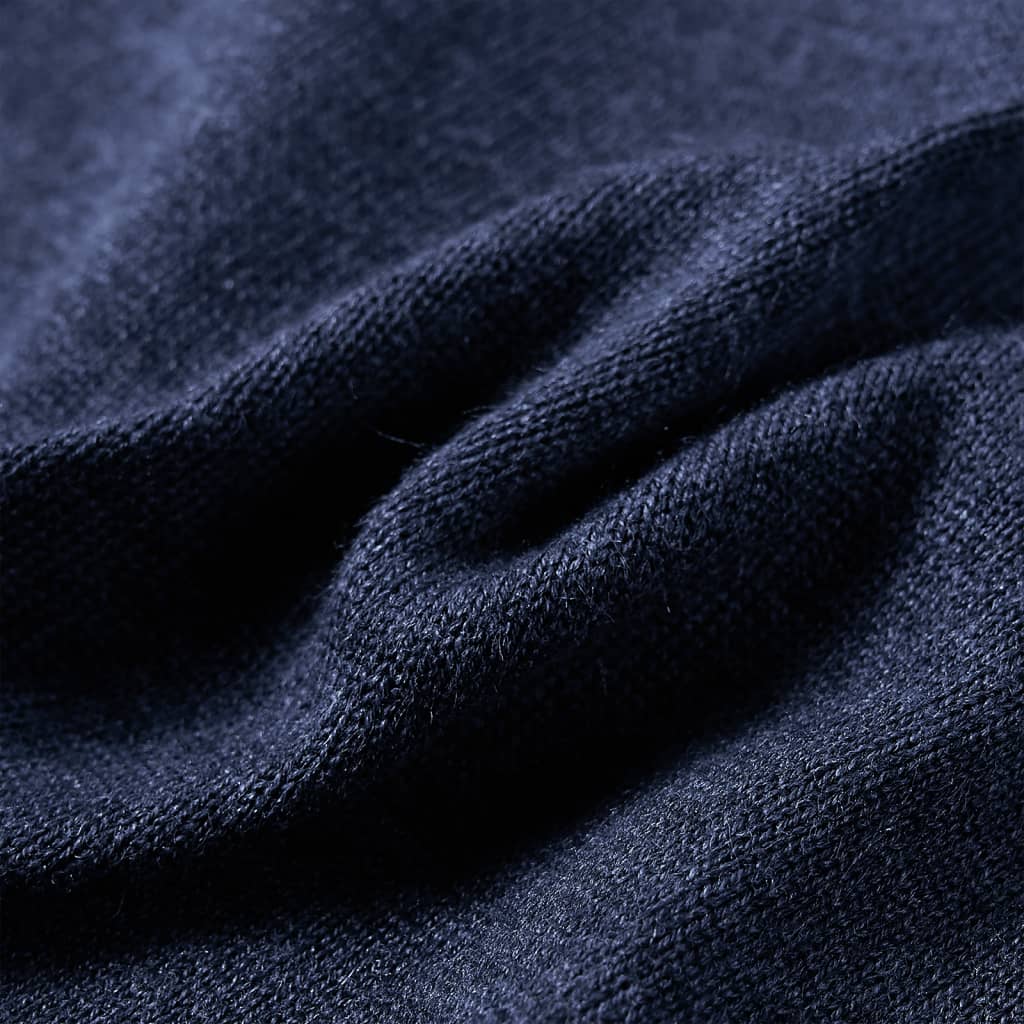 Gyerek pulóver kötött navy 92