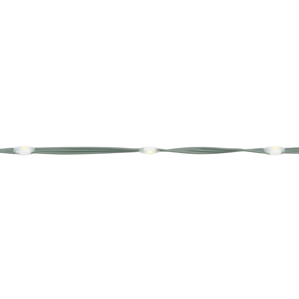 Hideg fehér karácsonyfa lámpa zászlórúdon 1534 led-del 500 cm