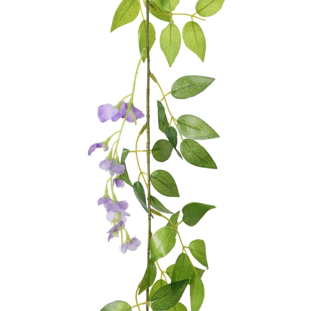 6 db lila művirágfüzér 200 cm 6 db lila művirágfüzér 200 cm