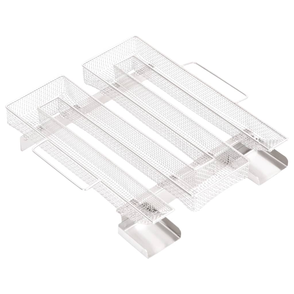 Horganyzott acél bbq füstölőkemence hidegfüst generátorral