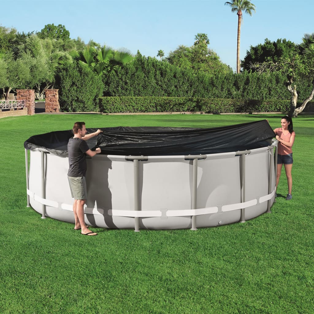 Bestway flowclear medencetakaró 488 cm Bestway flowclear medencetakaró 488 cm