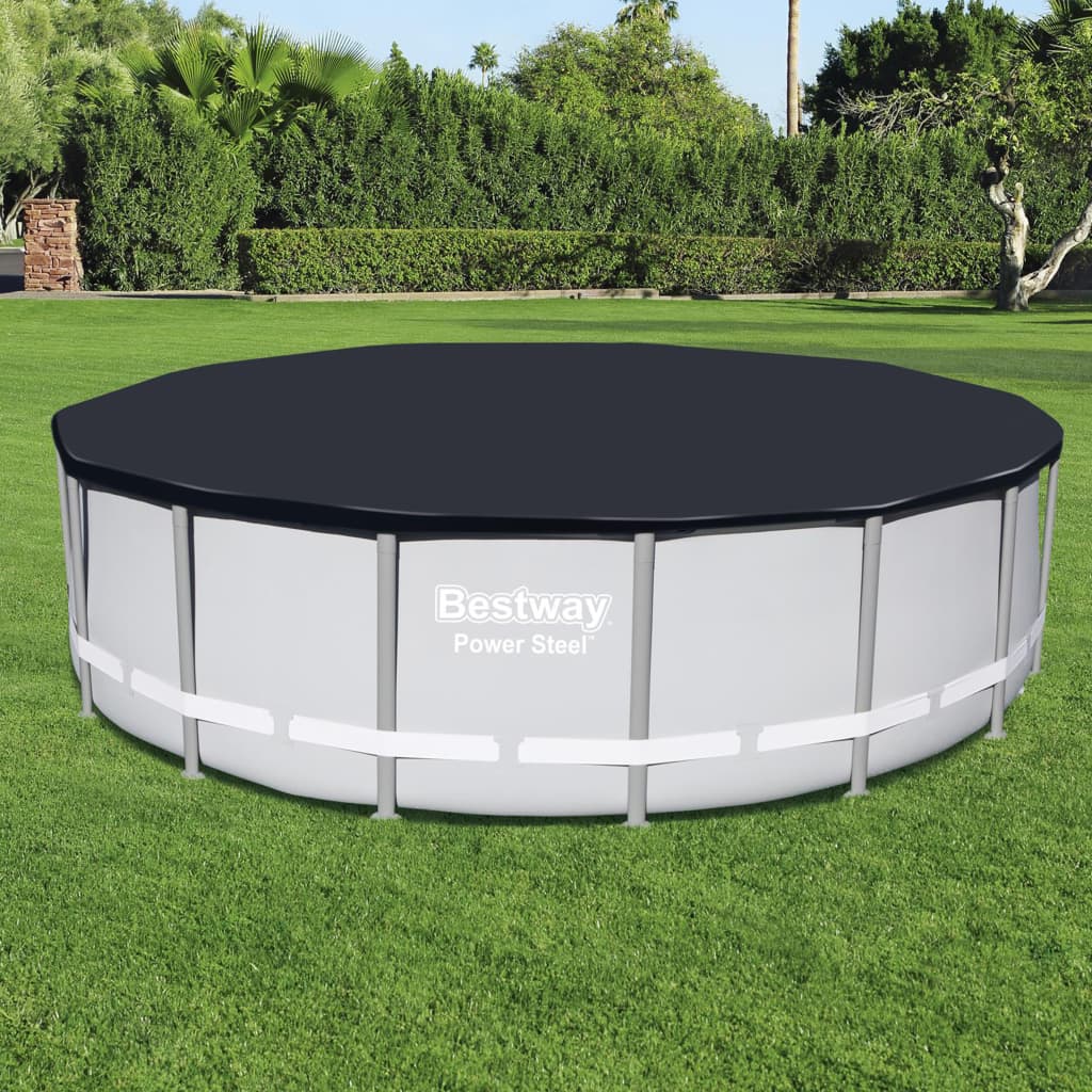 Bestway flowclear medencetakaró 488 cm Bestway flowclear medencetakaró 488 cm