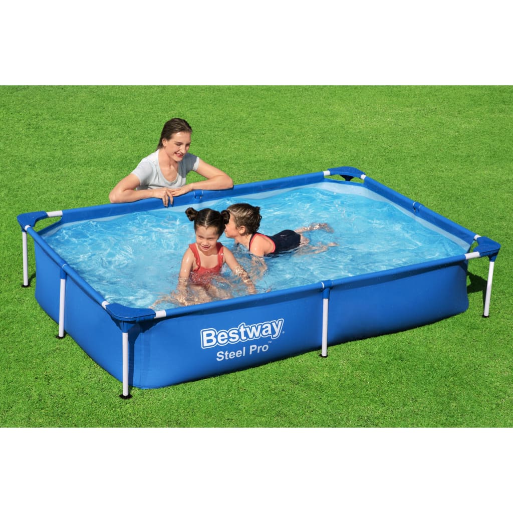 Bestway steel pro úszómedence 221 x 150 x 43 cm Bestway steel pro úszómedence 221 x 150 x 43 cm