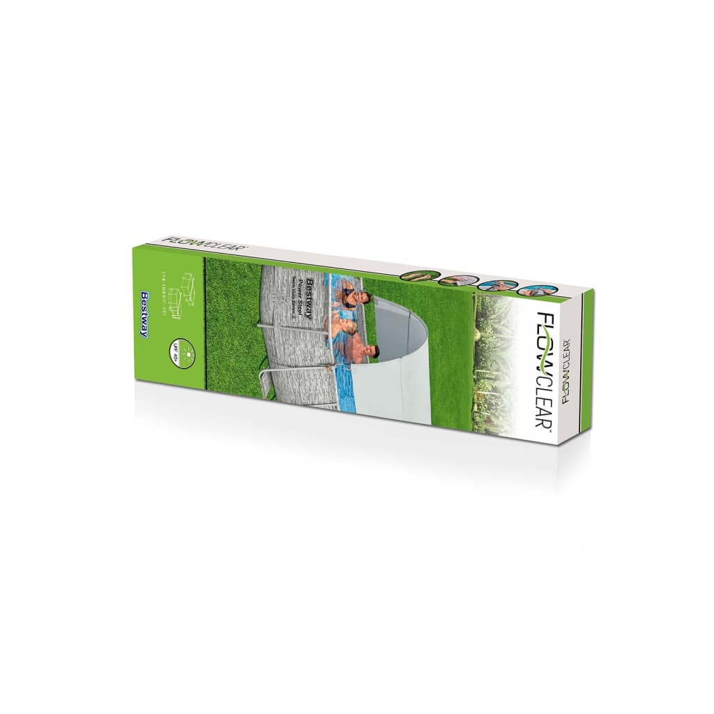 Bestway fehér medenceponyva talaj feletti medencéhez Bestway fehér medenceponyva talaj feletti medencéhez