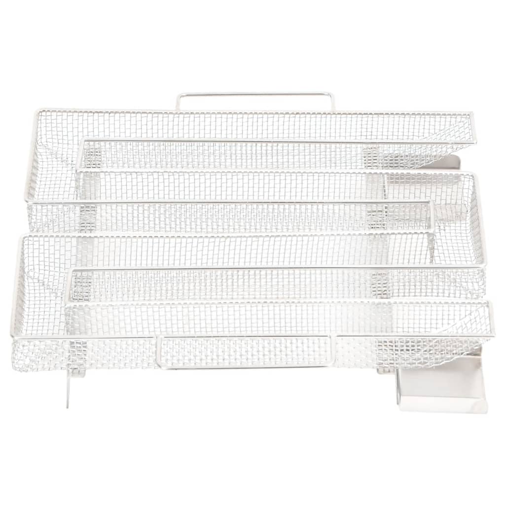 4 oldalas rozsdamentes acél hidegfüst-generátor 22,5 cm 4 oldalas rozsdamentes acél hidegfüst-generátor 22,5 cm