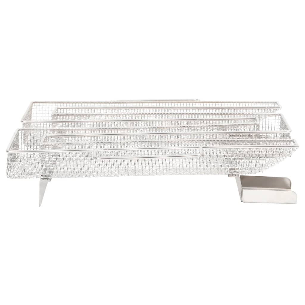 4 oldalas rozsdamentes acél hidegfüst-generátor 22,5 cm 4 oldalas rozsdamentes acél hidegfüst-generátor 22,5 cm
