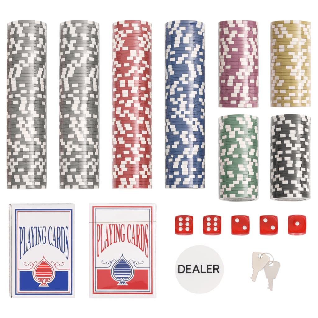 300 db-os pókerzsetonkészlet 11,5 g