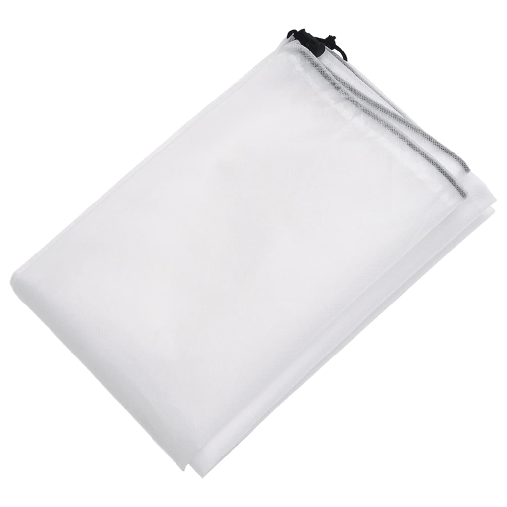 12 db növényvédő huzat zsinórral 70 g/m² 0,8 x 0,8 m