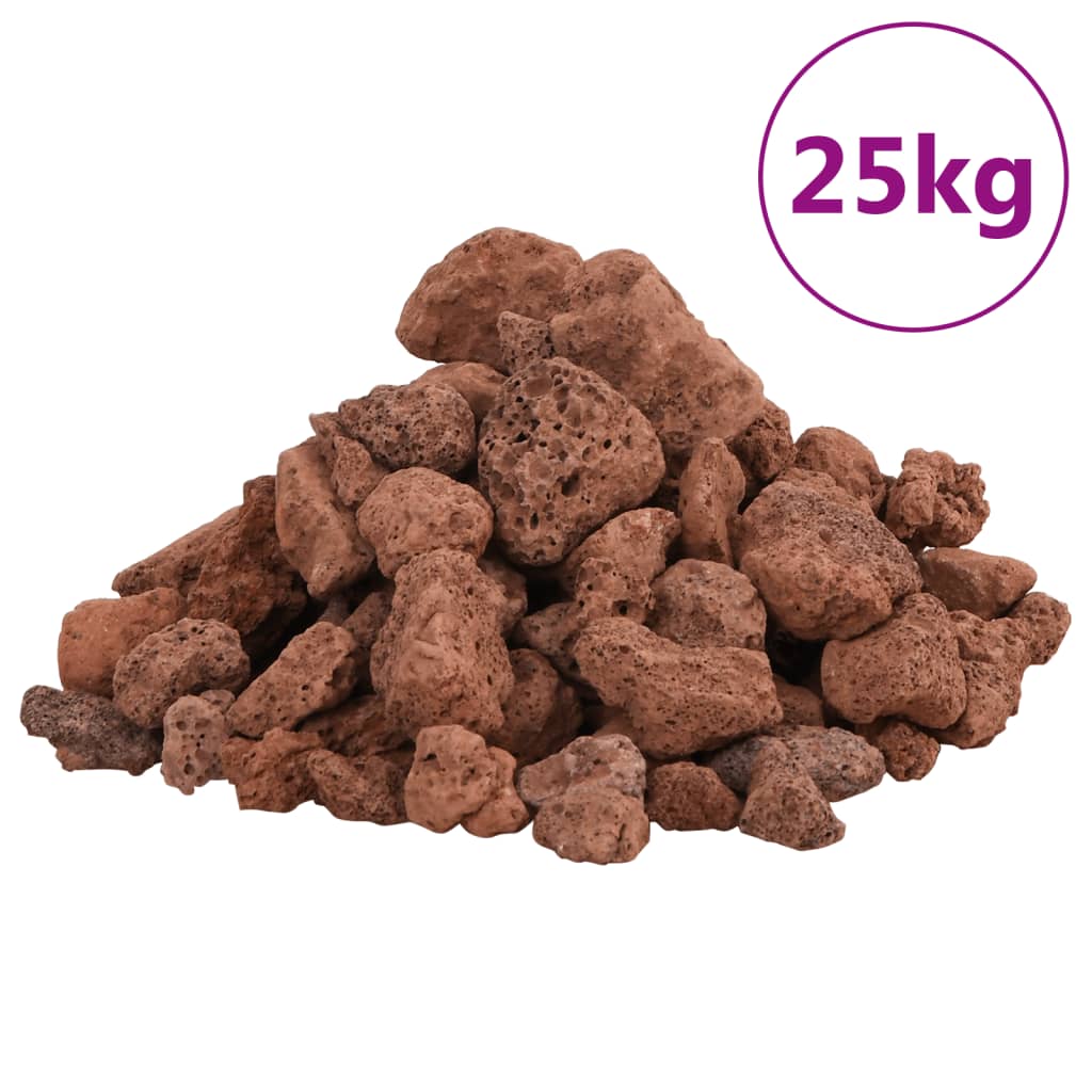 25 kg piros vulkanikus kőzet 1-2 cm 25 kg piros vulkanikus kőzet 1-2 cm