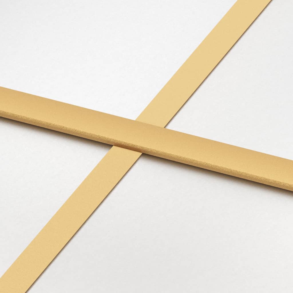 Aranyszínű esg tejüveg és alumínium tolóajtó 76 x 205 cm