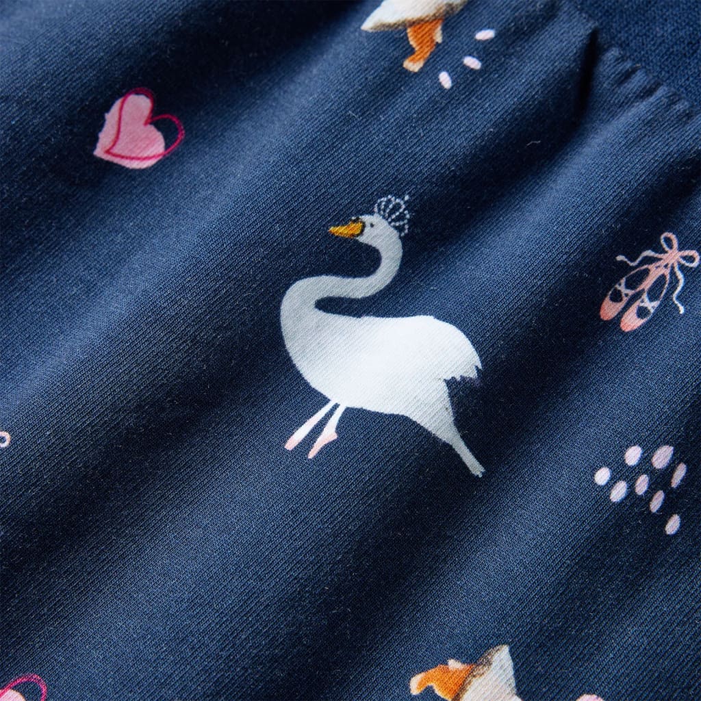 Gyerek ruha hosszú ujjú navy 128