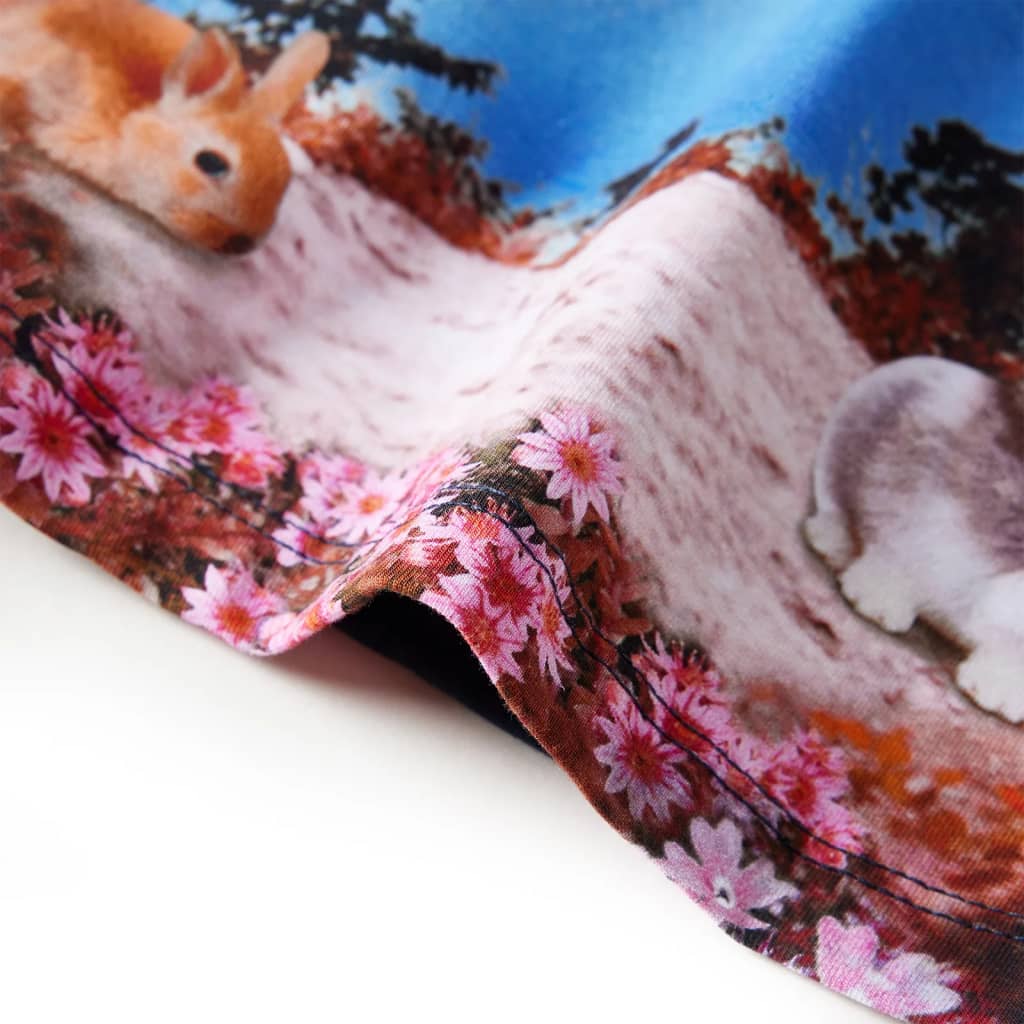 Gyerek ruha hosszú ujjú navy 140