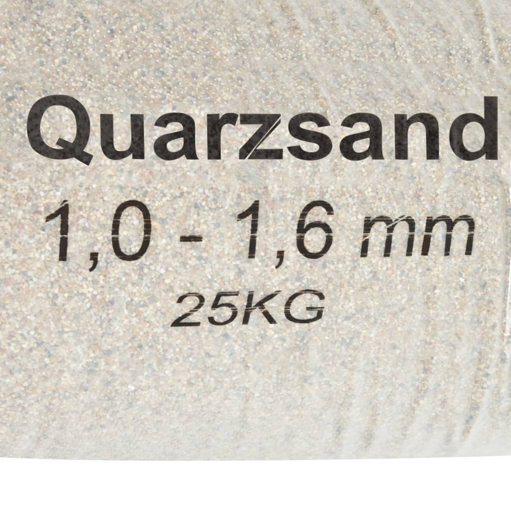 Szűrőhomok 25 kg 1,0-1,6 mm
