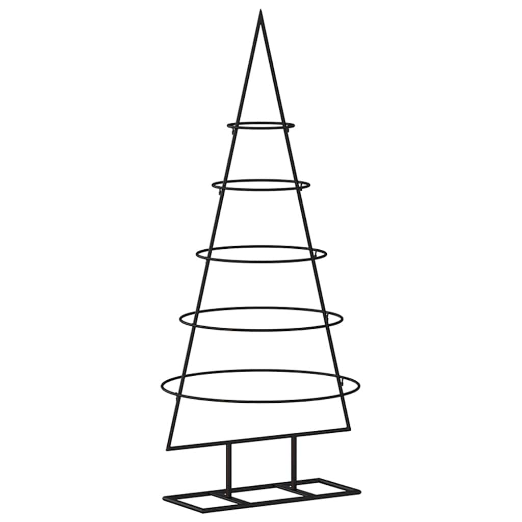 | fém karácsonyfa | állvánnyal 90 cm porszórt acél