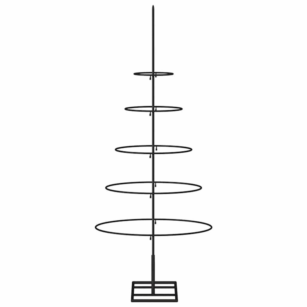 | fém karácsonyfa | állvánnyal 90 cm porszórt acél