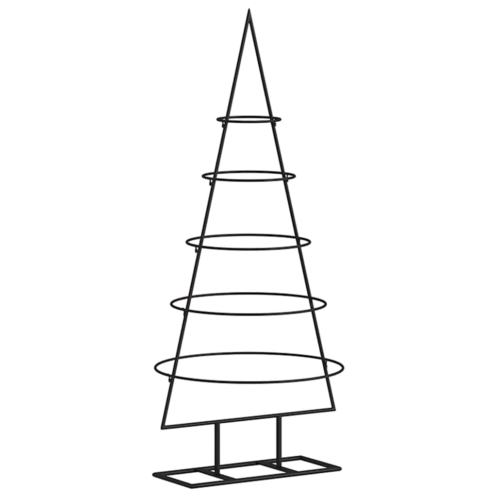 | fém karácsonyfa | állvánnyal 90 cm porszórt acél