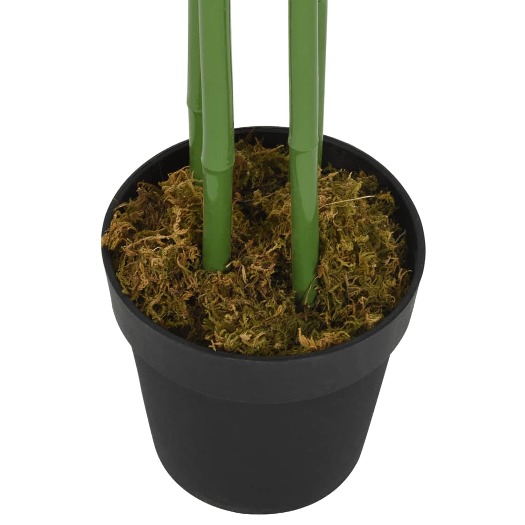 Zöld mű bambuszfa 240 levéllel 80 cm