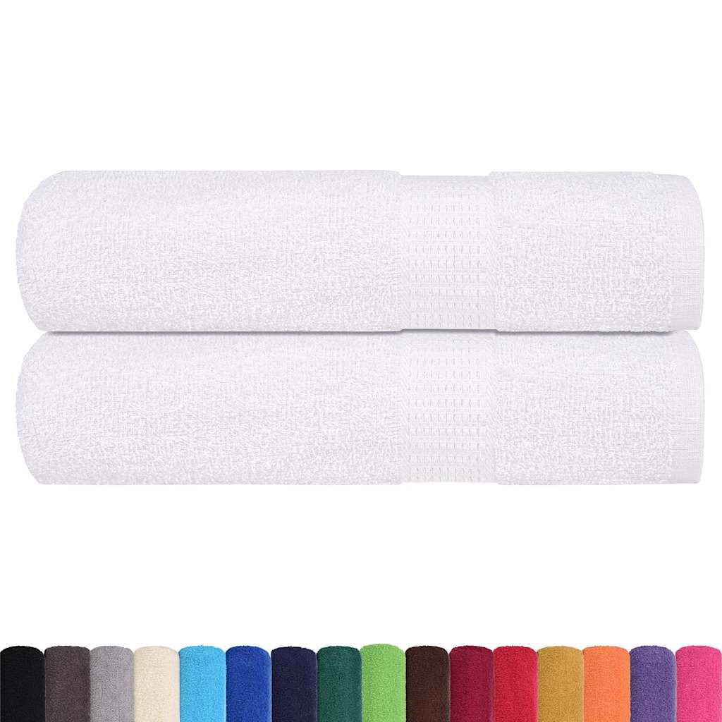 2 db frogn mintás kéztörlő fehér 50 x 100 cm 360 g/m²