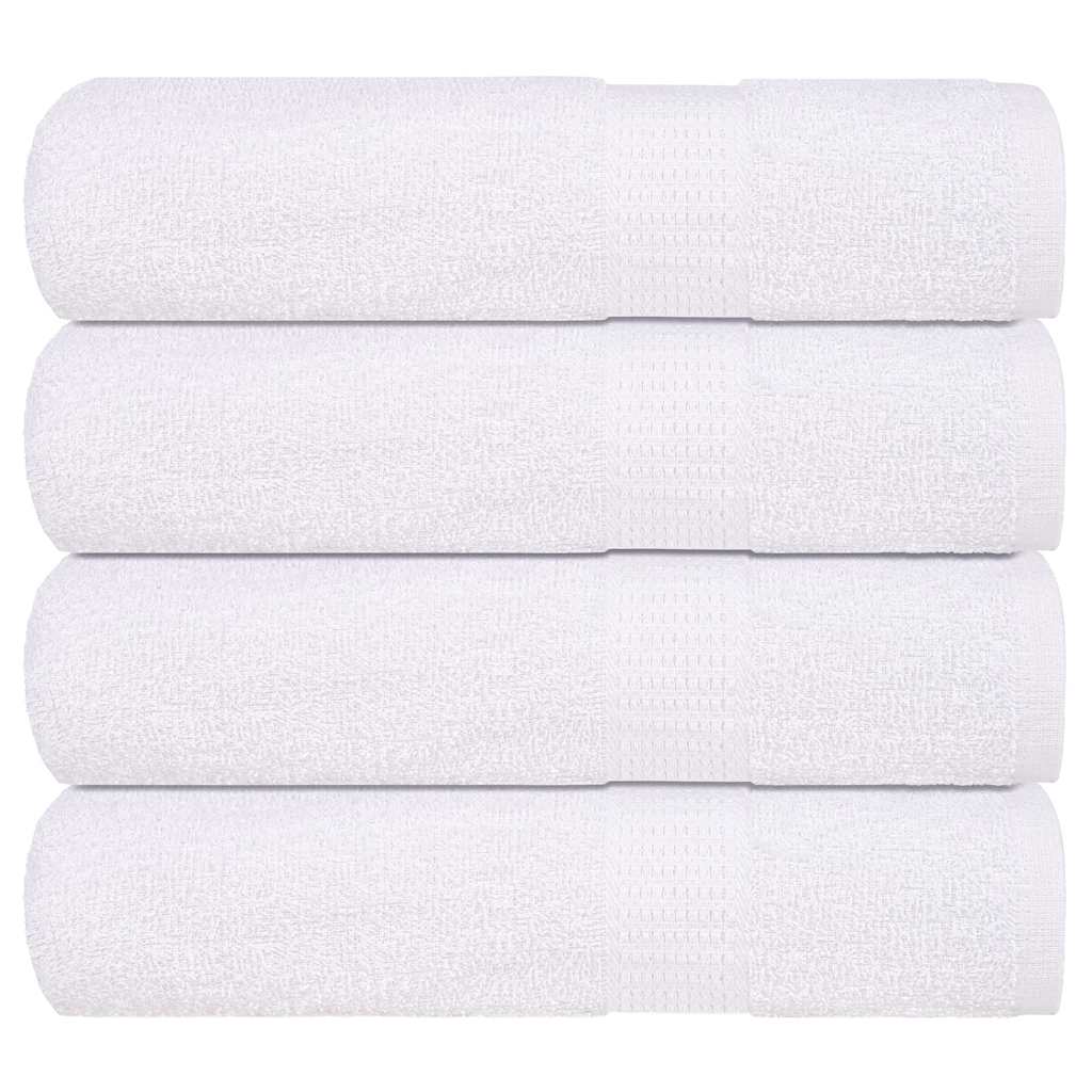 4 db frogn mintás kéztörlő fehér 50 x 100 cm 360 g/m²