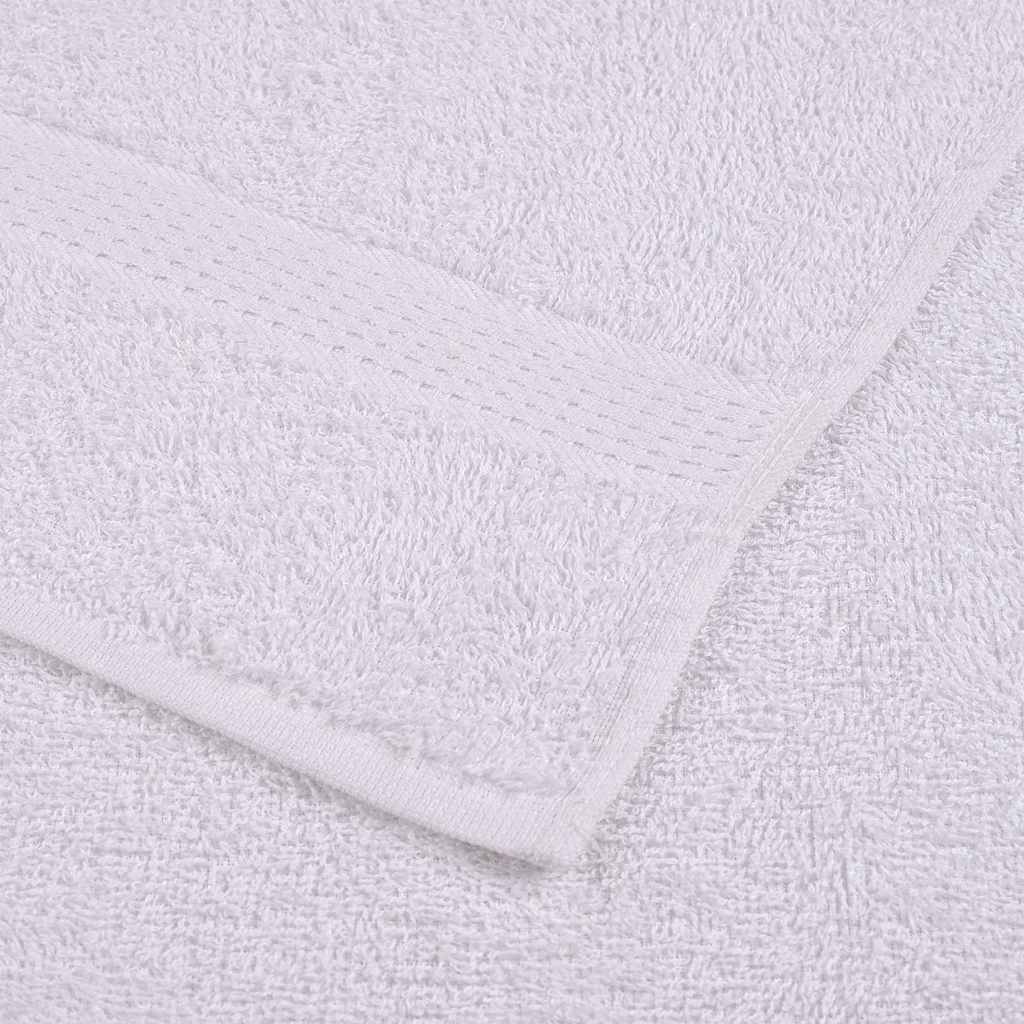 25 db frogn fürdőlepedő fehér 100 x 150 cm 360 g/m²