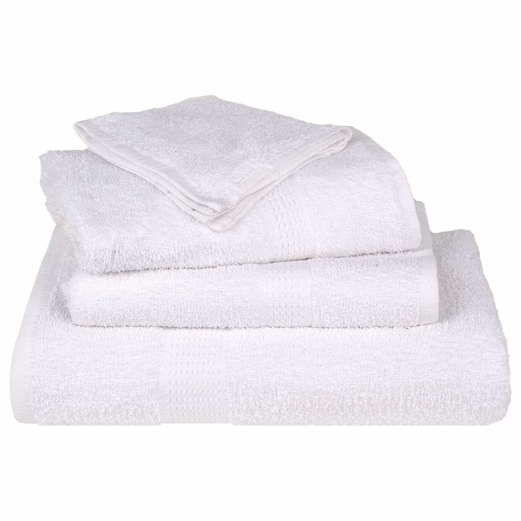 10 db fehér szaunatörölköző frogn 80 x 200 cm 360 g/m²