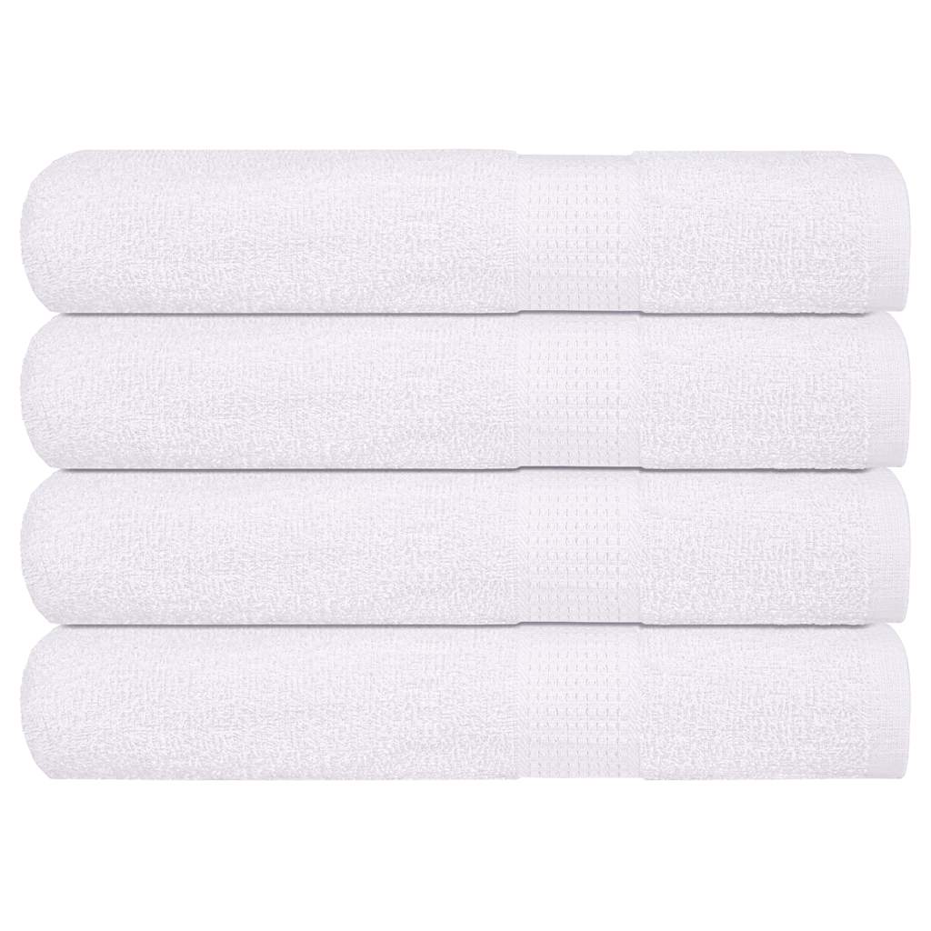 4 db frogn törölköző fehér 100 x 200 cm 360 g/m²