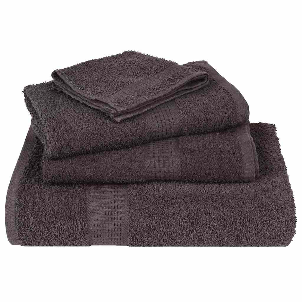 2 db antracit színű frogn vendégtörölköző 30 x 50 cm 360 g/m²