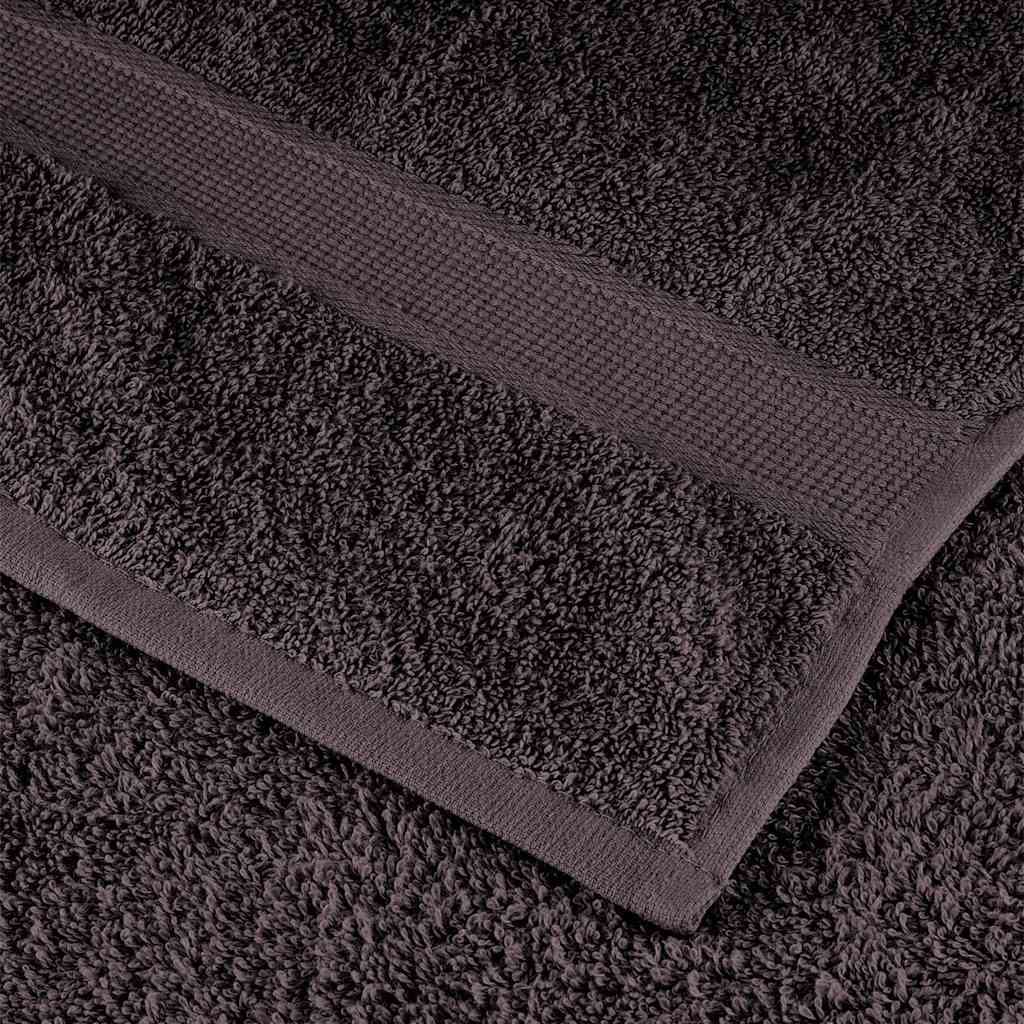 50 db antracit színű frogn kéztörlő 50 x 100 cm 360 g/m²