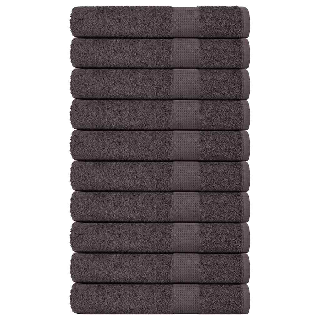 10 db antracitszürke szaunatörölköző frogn 80 x 200 cm 360 g/m²