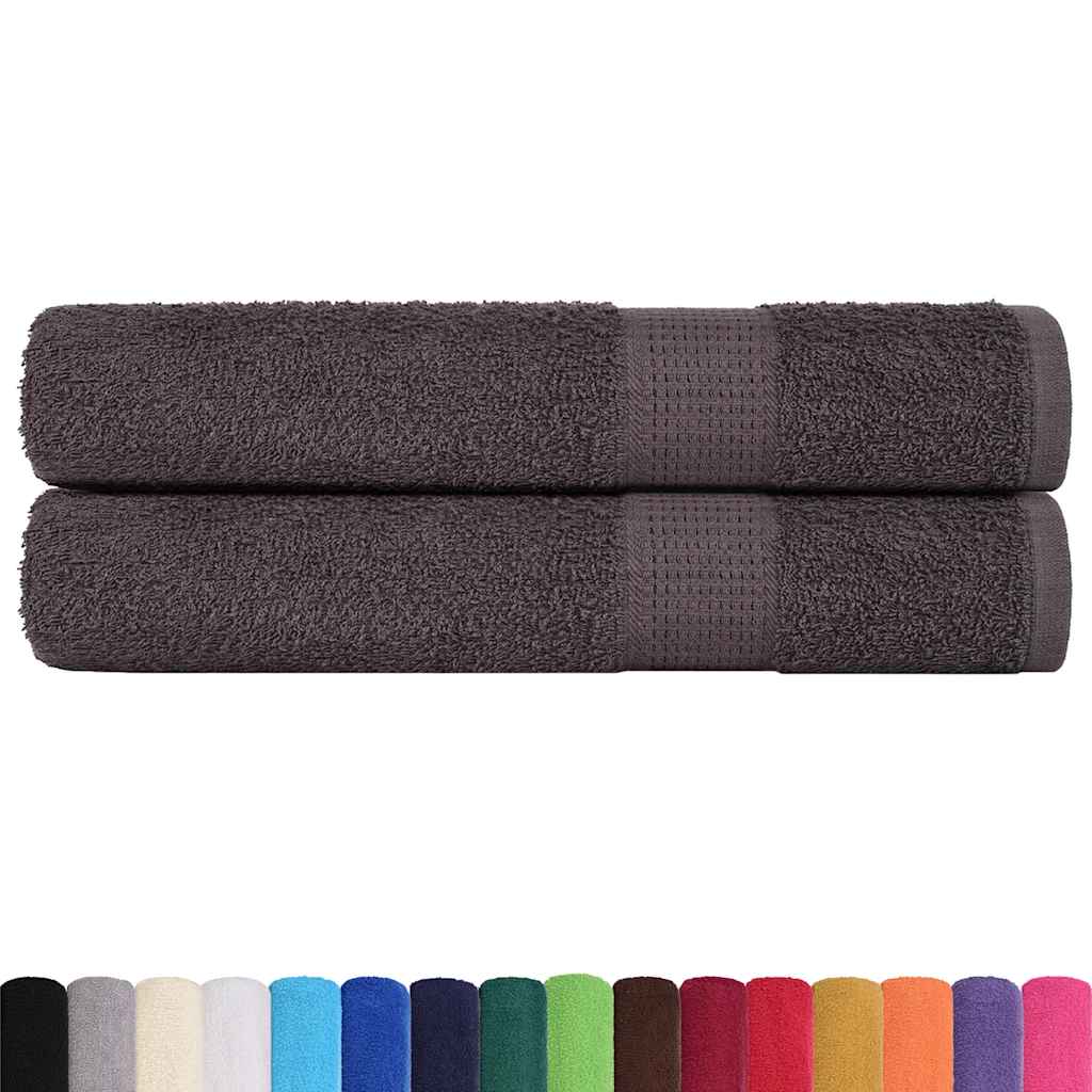2 db antracit színű frogn törölköző 100 x 200 cm 360 g/m²