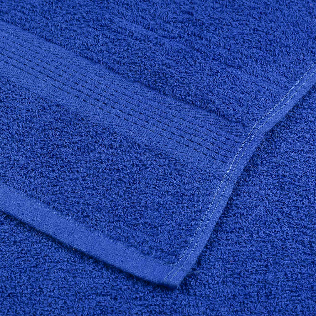 10 db kék frogn kéztörlő 50 x 100 cm 360 g/m²