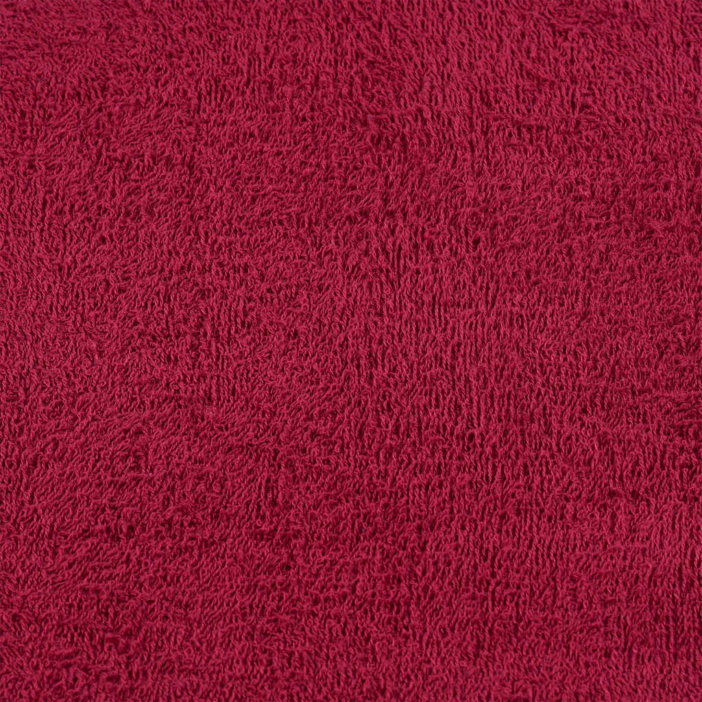 10 db frogn mosdótörlő bordó 30 x 30 cm 360 g/m²