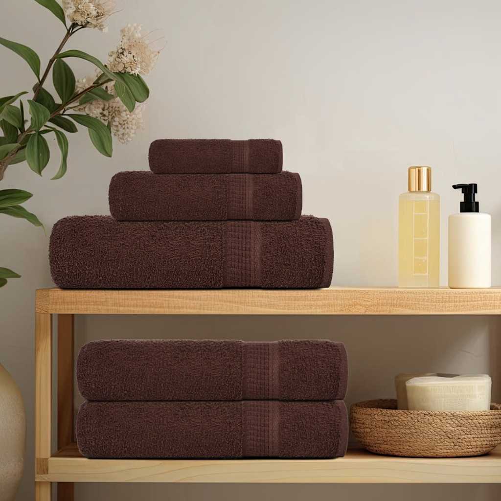 10 db barna szaunatörölköző frogn 80 x 200 cm 360 g/m²