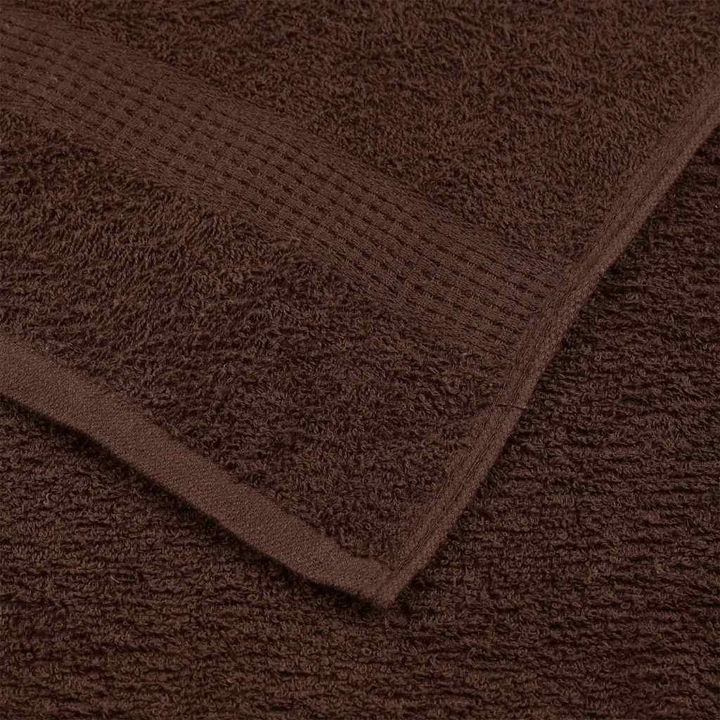 10 db barna szaunatörölköző frogn 80 x 200 cm 360 g/m²