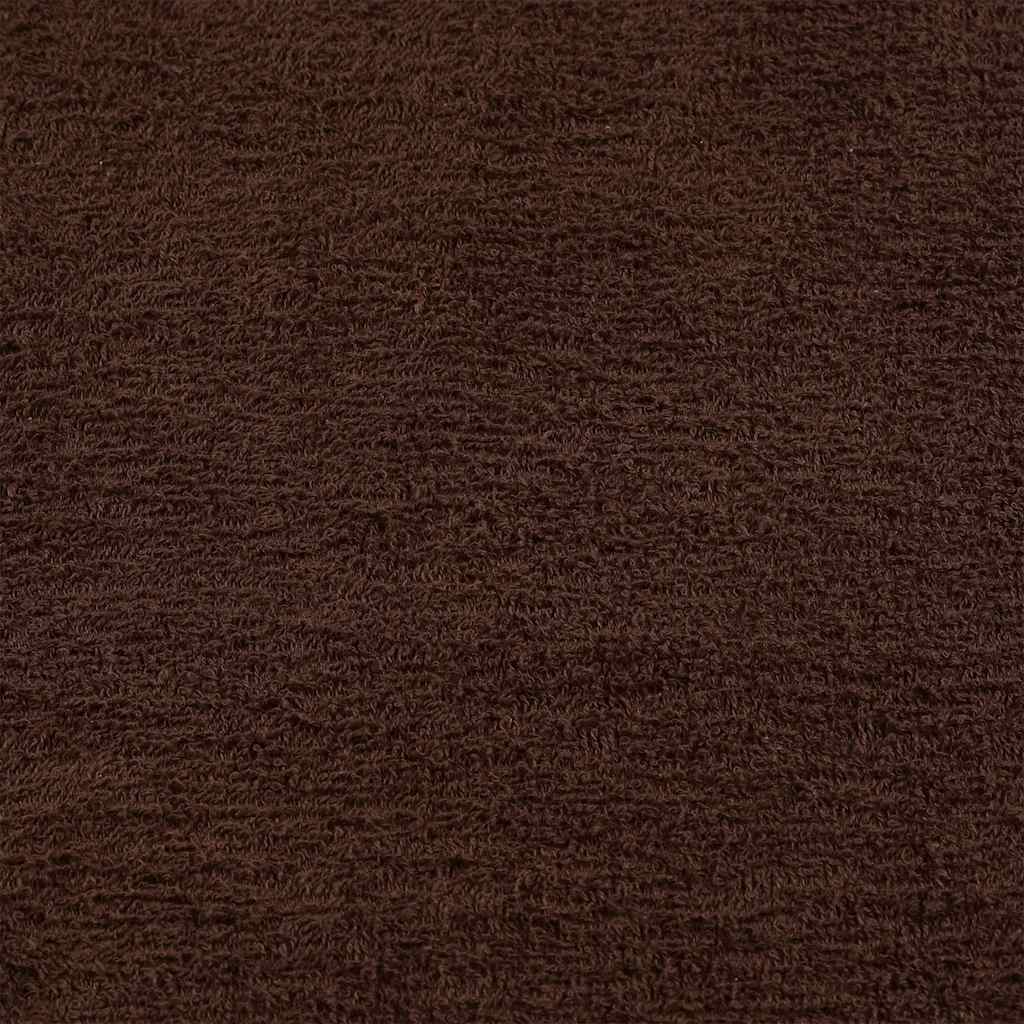 4 db frogn törölköző barna 100 x 200 cm 360 g/m²